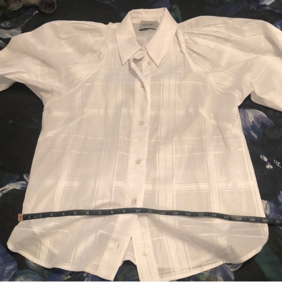 🌈Rachel Comey Puffed Sleeve Blouse - Picture 6 of 7